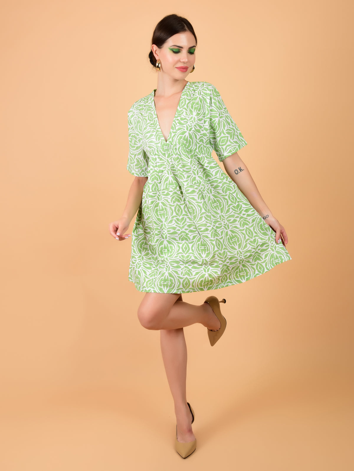 Minty Green Dress