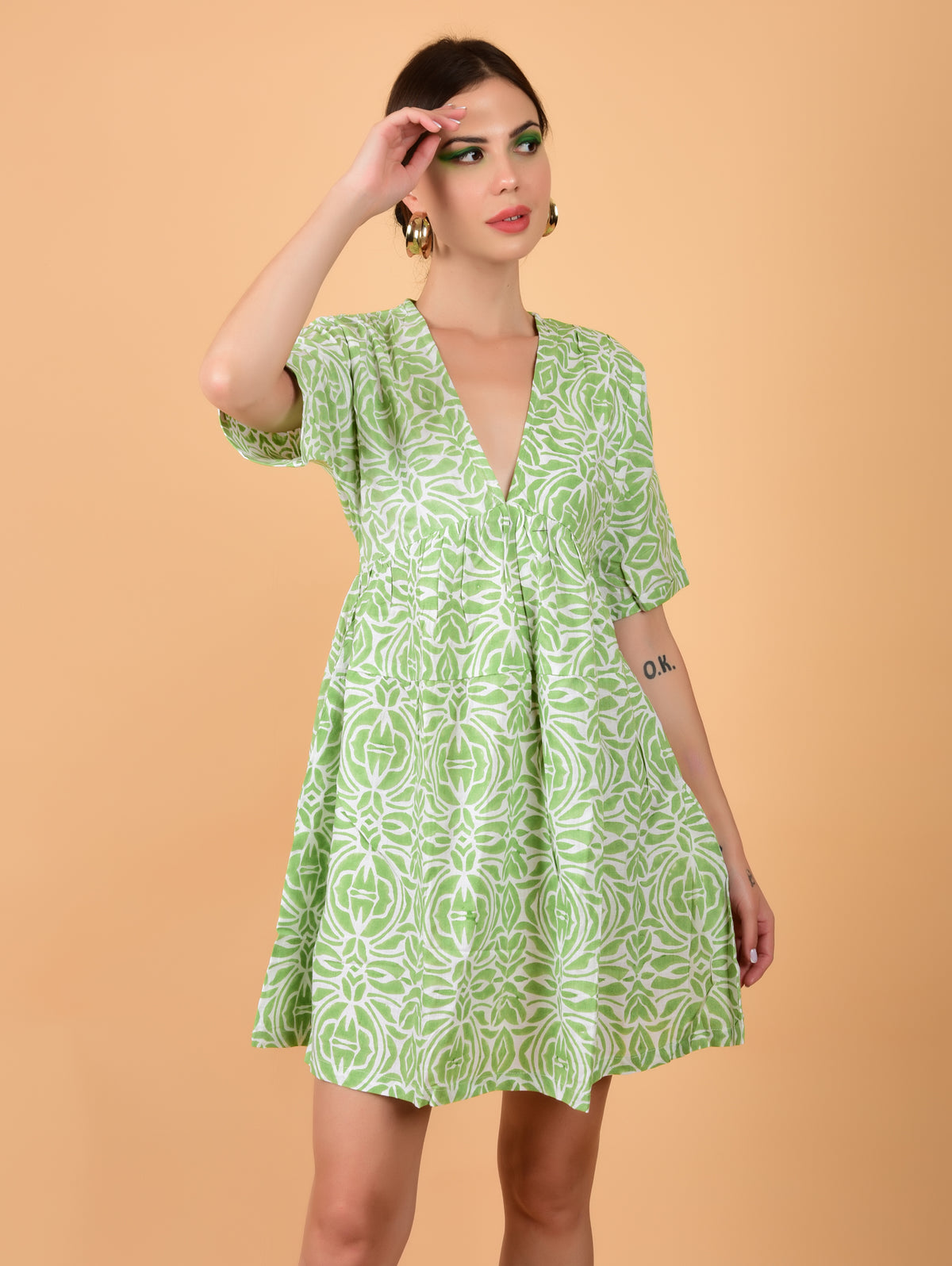 Minty Green Dress